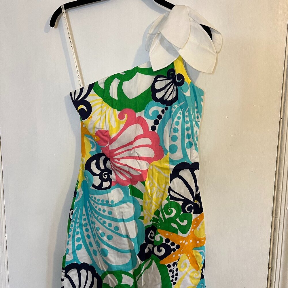 Lilly Pulitzer One Shoulder Dress